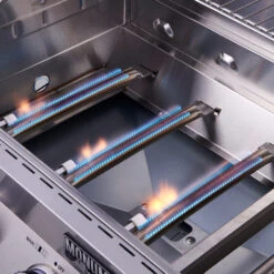 Monument Grills 6-Burner Propane Gas Grill In Stainless With LED Controls, Rotisserie Kit, And Side Burner -Kitchen BBQ Sale 77352 07