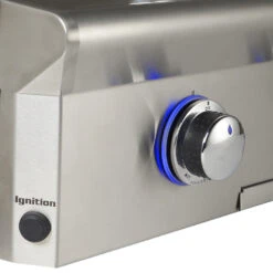 American Outdoor Grill L-Series 36-Inch 3-Burner Built-In Natural Gas Grill 21 American Outdoor Grill L-Series 36-Inch 3-Burner Built-In Natural Gas Grill -Kitchen BBQ Sale AOG Ignition Button Closeup