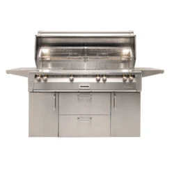 Alfresco Grills ALXE 56-Inch 4-Burner Freestanding Propane Gas Grill With Sear Zone And Rear Infrared Burner