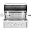 Alturi Grills 36-Inch 3-Burner Built-In Natural Gas Grill With Stainless Steel Burners And Rear Infrared Burner