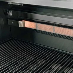 Alturi Grills 36-Inch 3-Burner Built-In Natural Gas Grill With Stainless Steel Burners And Rear Infrared Burner -Kitchen BBQ Sale Alturi Grills Infrared Backburner Detailed Image