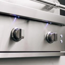 American Made Grills Atlas 36-Inch 3-Burner Built-In Natural Gas Grill -Kitchen BBQ Sale American Made Grills Atlas 36 Inch 3 Burner Built In Gas Grill Lights