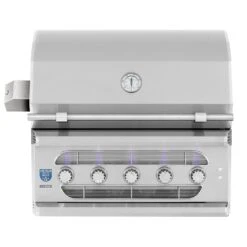 American Made Grills Muscle 36-Inch 5-Burner Built-In Multi Fuel Wood / Charcoal / Propane Gas Grill