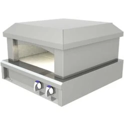 Artisan 30-Inch Countertop Natural Gas Outdoor Pizza Oven -Kitchen BBQ Sale Artisan 30 Inch Countertop Natural Gas Outdoor Pizza Oven ARTP PZA Side Open 1