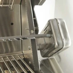 Artisan Professional 32-Inch 3-Burner Freestanding Natural Gas Grill With Rear Infrared Burner -Kitchen BBQ Sale Artisan Grills Heavy Duty 50 Lb Torque Rotisserie Motor