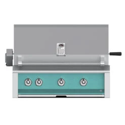 Aspire By Hestan 36-Inch 3-Burner Built-In Natural Gas Grill With Infrared Rotisserie Burner - Bora Bora
