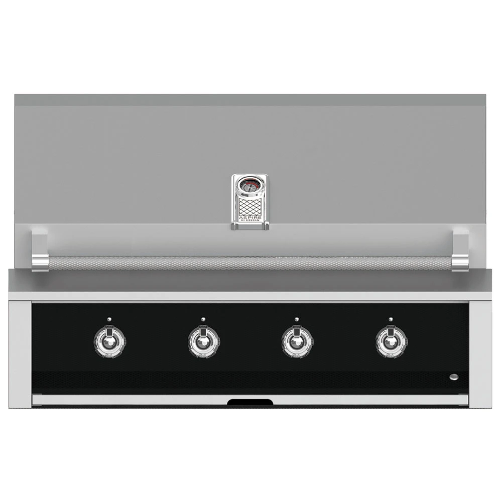 Aspire By Hestan 42-Inch 4-Burner Built-In Propane Gas Grill - Stealth 3 Aspire By Hestan 42-Inch 4-Burner Built-In Propane Gas Grill - Stealth