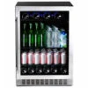 Azure 24-Inch 5.6 Cu. Ft. Beverage Cooler - Stainless Steel - 2.0 Version -Kitchen BBQ Sale Azure 24 Inch 5 6 Cu Ft Outdoor Rated Beverage Cooler Stainless Steel 2 0 Version A224BEV S