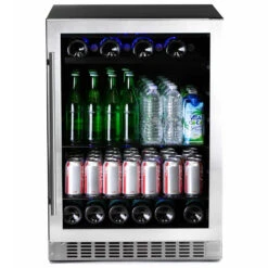 Azure 24-Inch 5.6 Cu. Ft. Beverage Cooler - Stainless Steel - 2.0 Version