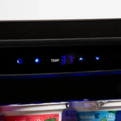 Azure 24-Inch 5.6 Cu. Ft. Beverage Cooler - Stainless Steel - 2.0 Version 12 Azure 24-Inch 5.6 Cu. Ft. Beverage Cooler - Stainless Steel - 2.0 Version -Kitchen BBQ Sale Azure 24 Inch 5 6 Cu Ft Outdoor Rated Beverage Cooler Stainless Steel 2 0 Version A224BEV S Temperature Guage