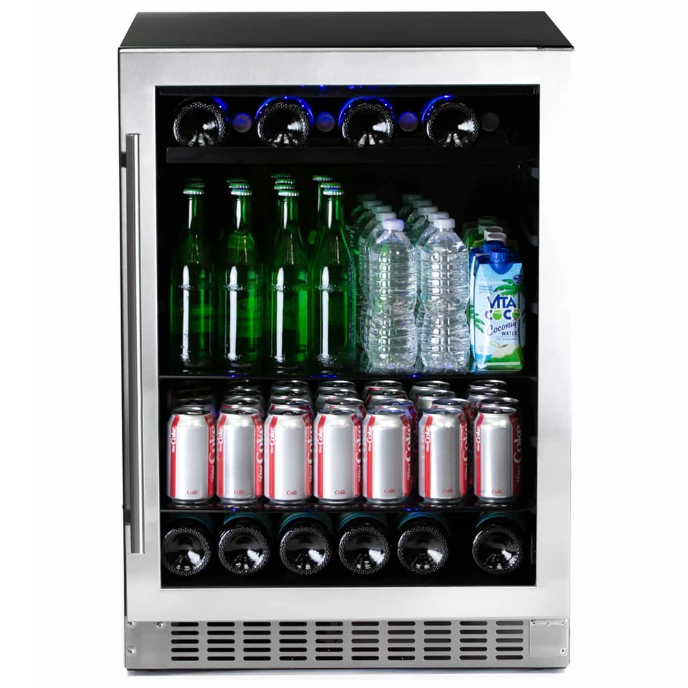 Azure 24-Inch 5.6 Cu. Ft. Beverage Cooler - Stainless Steel - 2.0 Version 3 Azure 24-Inch 5.6 Cu. Ft. Beverage Cooler - Stainless Steel - 2.0 Version