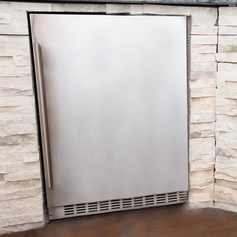 Azure 24-Inch 5.6 Cu. Ft. Outdoor Rated Compact Refrigerator - Stainless Steel - 2.0 Version 8 Azure 24-Inch 5.6 Cu. Ft. Outdoor Rated Compact Refrigerator - Stainless Steel - 2.0 Version - Image 6