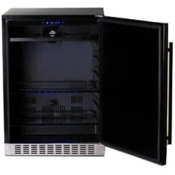 Azure 24-Inch 5.6 Cu. Ft. Outdoor Rated Compact Refrigerator - Stainless Steel - 2.0 Version 17 Azure 24-Inch 5.6 Cu. Ft. Outdoor Rated Compact Refrigerator - Stainless Steel - 2.0 Version -Kitchen BBQ Sale Azure 24 Inch 5 6 Cu Ft Outdoor Rated Compact Refrigerator Stainless Steel 2 0 Version A224R S Open