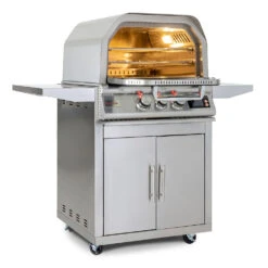 Blaze 26-Inch Freestanding Propane Gas Stainless Steel Outdoor Pizza Oven With Rotisserie -Kitchen BBQ Sale BLZ PZOVN 03 1