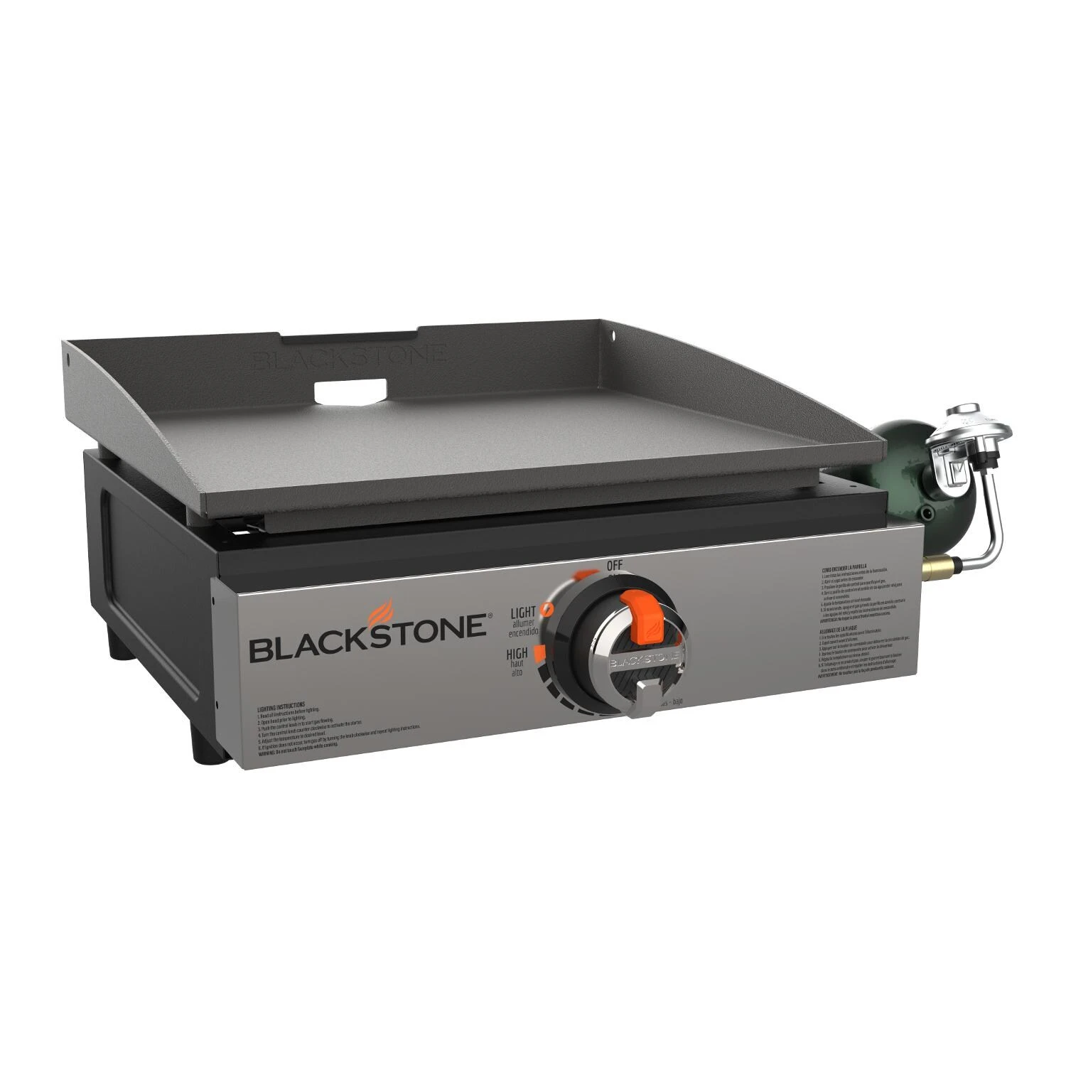 Blackstone Griddle Original 17-Inch 1-Burner Tabletop Propane Gas Commercial Style Flat Top Griddle 3 Blackstone Griddle Original 17-Inch 1-Burner Tabletop Propane Gas Commercial Style Flat Top Griddle