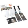 Blackstone Griddle 5-Piece Professional Grade Griddle Tool Kit (Two Liquid Dispensers, Two Spatulas, Scraper, And Cookbook) -Kitchen BBQ Sale Blackstone Griddle Toolkit