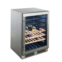 Blaze 24-Inch 5.5 Cu. Ft. Outdoor Rated Beverage Cooler With Glass Door 20 Blaze 24-Inch 5.5 Cu. Ft. Outdoor Rated Beverage Cooler With Glass Door -Kitchen BBQ Sale Blaze 24 Inch 5 5 Cu Ft Outdoor Rated Beverage Cooler with Glass Door AngleStocked