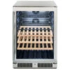 Blaze 24-Inch 5.5 Cu. Ft. Outdoor Rated Beverage Cooler With Glass Door -Kitchen BBQ Sale Blaze 24 Inch 5 5 Cu Ft Outdoor Rated Beverage Cooler with Glass Door Updated
