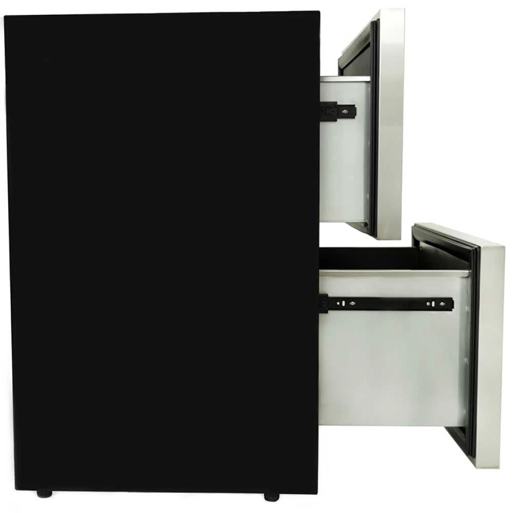 Blaze Grills 24-Inch 5.1 Cu. Ft. Capacity Stainless Steel Outdoor Rated Double Drawer Refrigerator 4 Blaze Grills 24-Inch 5.1 Cu. Ft. Capacity Stainless Steel Outdoor Rated Double Drawer Refrigerator - Image 2