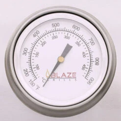 Blaze Grills 32-Inch Built-In Stainless Steel Charcoal Grill With Adjustable Charcoal Tray -Kitchen BBQ Sale Blaze Grills 32 Inch Built In Stainless Steel Charcoal Grill BLZ 4 CHAR Thermometer