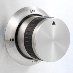 Blaze Grills LTE 30-Inch Freestanding Natural Gas Commercial Style Flat Top Griddle With Lights -Kitchen BBQ Sale Blaze Grills LTE 30 Inch Built In Natural Gas Flat Top Griddle BLZ GRIDDLE LTE NG Knobs