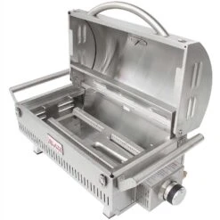 Blaze Grills Professional Marine Grade 27-Inch 12,000 BTU Portable Propane Gas Grill -Kitchen BBQ Sale Blaze Grills Marine Grade 12000 BTU Professional Portable Propane Gas Grill BLZ 1PRO PRTMG LP Side View Burner