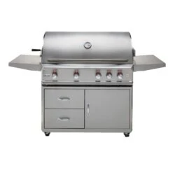 Blaze Grills Professional 44-Inch 4-Burner Freestanding Natural Gas Grill With Rear Infrared Burner