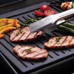 Broil King Exact-Fit Cast Iron Dual-Purpose Griddle - Fits Broil King Baron Gas Grills 7 Broil King Exact-Fit Cast Iron Dual-Purpose Griddle - Fits Broil King Baron Gas Grills -Kitchen BBQ Sale Broil King 11242 Exact Fit Cast Iron Dual Purpose Griddle Fits Broil King Baron Gas Grills Lifestyle