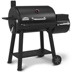Broil King Smoke Offset XL Smoker 32-Inch Charcoal Grill 17 Broil King Smoke Offset XL Smoker 32-Inch Charcoal Grill -Kitchen BBQ Sale Broil King 958050 Smoke Offset XL Smoker 32 Inch Charcoal Grill Side