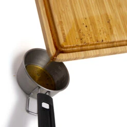 Broil King Baron 15-Inch By 10-Inch Bamboo Cutting And Serving Board -Kitchen BBQ Sale Broil King Baron 15 Inch by 10 Inch Bamboo Cutting and Serving Board BK 68428 action 01