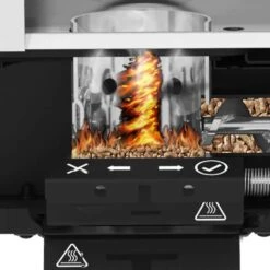 Broil King Crown Pellet 400 Wi-Fi & Bluetooth Controlled 26-Inch Pellet Grill -Kitchen BBQ Sale Broil King Baron Pellet Wi Fi and Bluetooth Controlled Pellet Grill Burn Pot Diagram