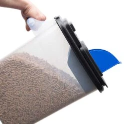 Broil King Plastic 20 Lb. BBQ Pellet And Charcoal Storage Bin With Retractable Spout -Kitchen BBQ Sale Broil King Plastic 20 Lb BBQ Pellet and Charcoal Storage Bin with Retractable Spout 6690 Spout