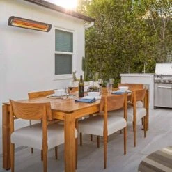 Bromic Heating Tungsten Smart-Heat 56-Inch 6000W 240V Electric Patio Heater - Black 7 Bromic Heating Tungsten Smart-Heat 56-Inch 6000W 240V Electric Patio Heater - Black -Kitchen BBQ Sale Bromic Heating Tungsten Smart Heat Black Lifestyle