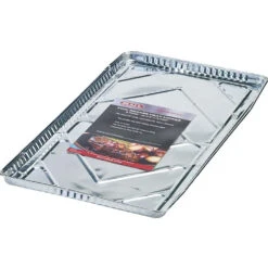 Bull BBQ 21-Inch X 15-Inch Drip Pan Grease Tray Liners - Fits Bull BBQ 30-Inch 4-Burner Gas Grills - Box Of 12 -Kitchen BBQ Sale Bull BBQ 30 Inch Grease Tray Liners Box of 12 Fits Bull BBQ Angus Lonestar Select Outlaw and Bison Charcoal Side View