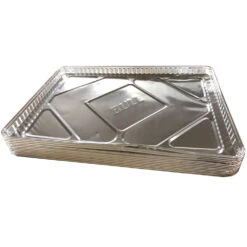 Bull BBQ 28-Inch X 15-Inch Drip Pan Grease Tray Liners - Fits Bull BBQ 38-Inch 5-Burner Gas Grills - Box Of 12