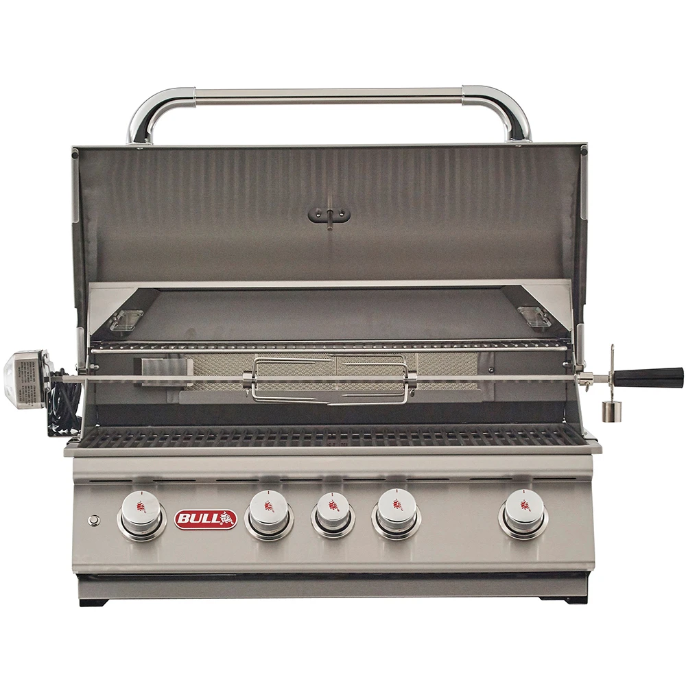 Bull BBQ Angus 30-Inch 4-Burner Built-In Natural Gas Grill With Rear Infrared Burner 5 Bull BBQ Angus 30-Inch 4-Burner Built-In Natural Gas Grill With Rear Infrared Burner - Image 3
