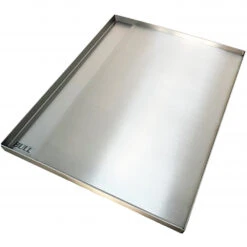 Bull BBQ Slide-In Removable Stainless Steel Griddle Plate - Fits All Bull BBQ Grills - Replaces Two Cooking Grates -Kitchen BBQ Sale Bull BBQ Drop In Stainless Steel Griddle Plate 97020 Front View