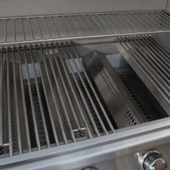 Bull BBQ Fully-Assembled 6 Ft. El Dorado BBQ Island With 25-Inch Steer Premium Grill And Vertical Door - Grey Stucco -Kitchen BBQ Sale Bull BBQ El Dorado BBQ Island Bull BBQ Steer Cooking Grates