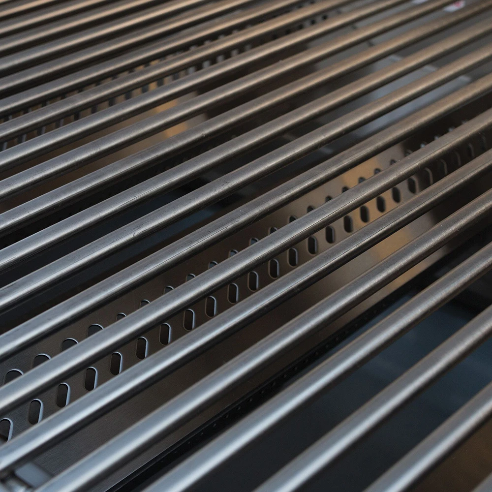 Bull BBQ Fully-Assembled 8 Ft. Power BBQ BBQ Island With 30-Inch Lonestar Grill, Fridge And 30-Inch Double Door - Rock Base And Tile Countertop 12 Bull BBQ Fully-Assembled 8 Ft. Power BBQ BBQ Island With 30-Inch Lonestar Grill, Fridge And 30-Inch Double Door - Rock Base And Tile Countertop - Image 10