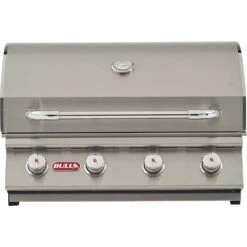 Bull BBQ Outlaw 30-Inch 4-Burner Built-In Natural Gas Grill -Kitchen BBQ Sale Bull BBQ Outlaw 30 Inch 4 Burner Built In Natural Gas Grill 26039 Front View Closed