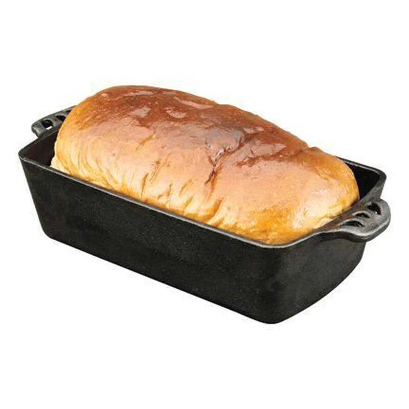Camp Chef 11-Inch Pre-Seasoned Cast Iron Bread Pan 4 Camp Chef 11-Inch Pre-Seasoned Cast Iron Bread Pan - Image 2