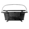 Camp Chef 17-Inch Portable Cast Iron Charcoal Grill -Kitchen BBQ Sale CIGR19 HeroLowHandle