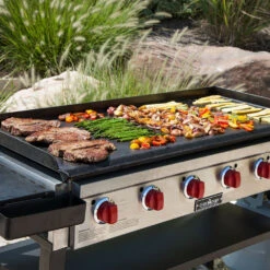 Camp Chef 46-Inch 6-Burner Freestanding Propane Gas Commercial Style Flat Top Griddle -Kitchen BBQ Sale Camp Chef 46 Inch 6 Burner Freestanding Propane Gas Commercial Style Flat Top Griddle Cooking Surface
