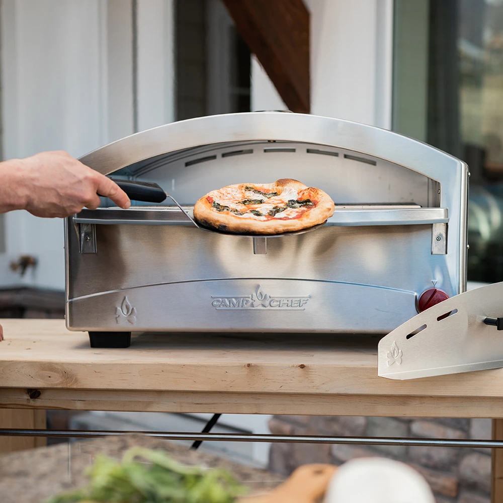 Camp Chef Italia Artisan 17,000 BTU Portable Propane Outdoor Pizza Oven 4 Camp Chef Italia Artisan 17,000 BTU Portable Propane Outdoor Pizza Oven - Image 2