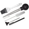 Chicago Brick Oven 5-Piece Basting Tool Set -Kitchen BBQ Sale Chicago Brick Oven 5 Piece Basting Tool Set CBO A TRK BRS THR COMBO
