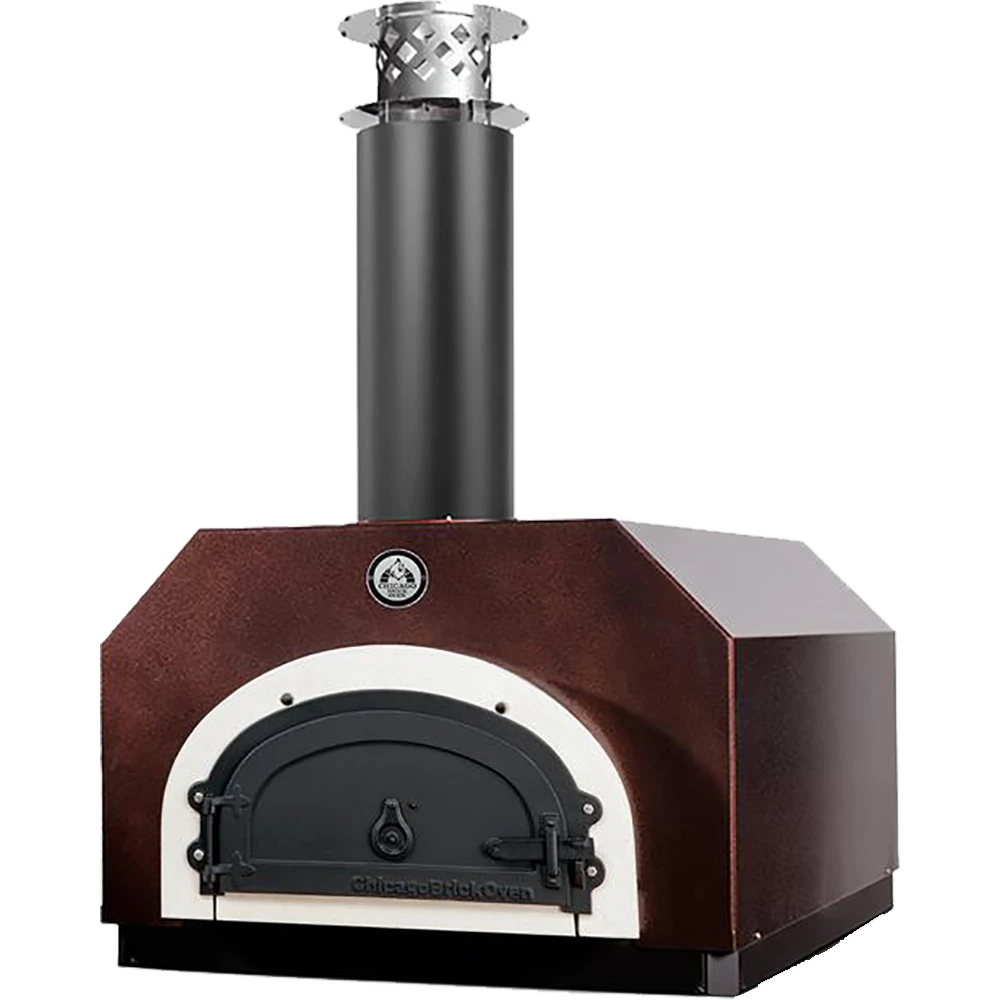 Chicago Brick Oven CBO-500 Countertop Wood-Fired Residential Outdoor Pizza Oven - Copper 6 Chicago Brick Oven CBO-500 Countertop Wood-Fired Residential Outdoor Pizza Oven - Copper - Image 4