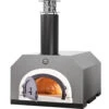 Chicago Brick Oven CBO-500 Countertop Wood-Fired Residential Outdoor Pizza Oven - Silver