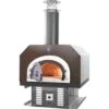 Chicago Brick Oven CBO-750 Hybrid Countertop Residential Outdoor Pizza Oven - Copper - Propane Gas -Kitchen BBQ Sale Chicago Brick Oven CBO 750 Hybrid Countertop Residential Outdoor Pizza Oven Copper Natural Gas CBO O CT 750 HYB CV NG 1