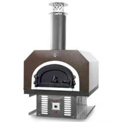 Chicago Brick Oven CBO-750 Hybrid Countertop Residential Outdoor Pizza Oven - Copper - Propane Gas -Kitchen BBQ Sale Chicago Brick Oven CBO 750 Hybrid Countertop Residential Outdoor Pizza Oven Copper Natural Gas CBO O CT 750 HYB CV NG Closed 1