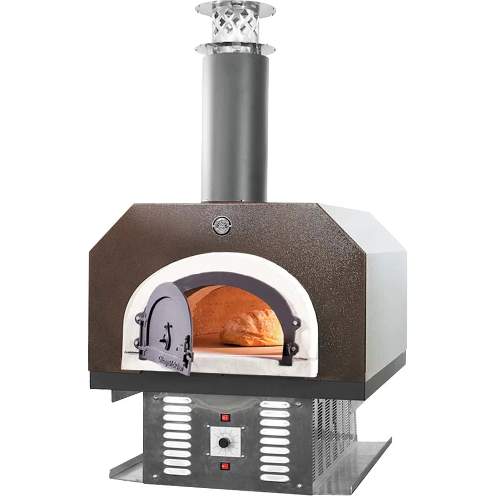 Chicago Brick Oven CBO-750 Hybrid Countertop Residential Outdoor Pizza Oven - Copper - Natural Gas 3 Chicago Brick Oven CBO-750 Hybrid Countertop Residential Outdoor Pizza Oven - Copper - Natural Gas